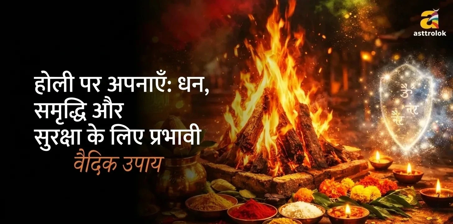 होली पर अपनाएँ: धन, समृद्धि और सुरक्षा के लिए प्रभावी वैदिक उपाय